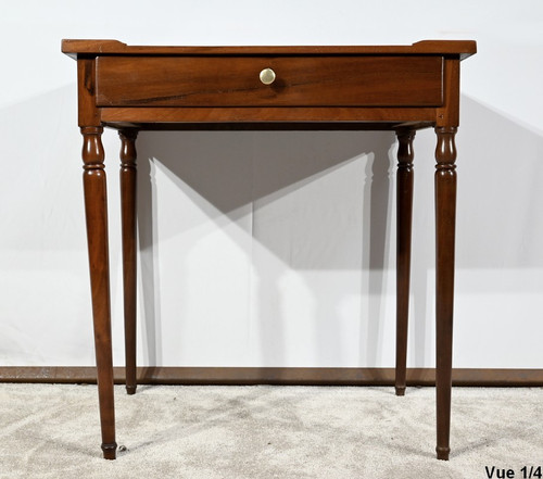 Small Cuban mahogany table, Louis XVI period - Late 18th century