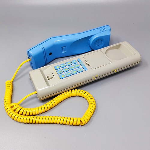 1989 Magnifique Swatch Twin Phone "Deluxe". Style de Memphis