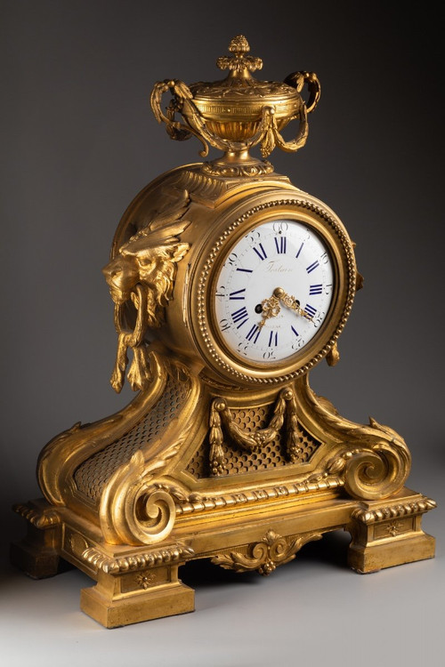 Tostain Mantel Clock, 19th Century