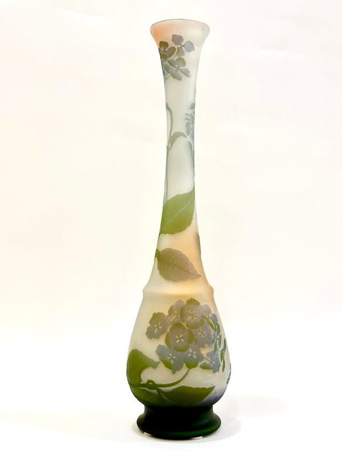 Bedeutende Jugendstil-Gallé-Vase