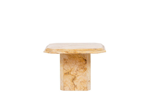 Pair Of Side Tables In Siena Marble, 1970s, Ls5581404c