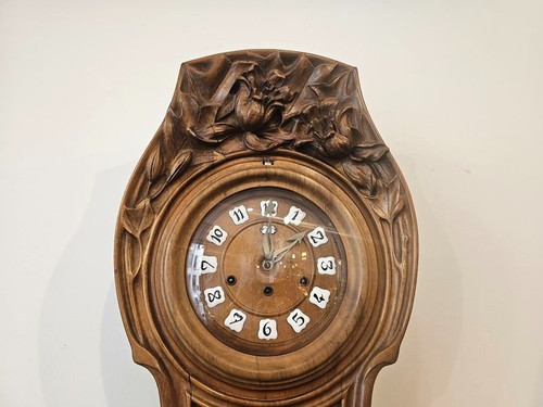 Orologio in parquet Art Nouveau Camille Gauthier