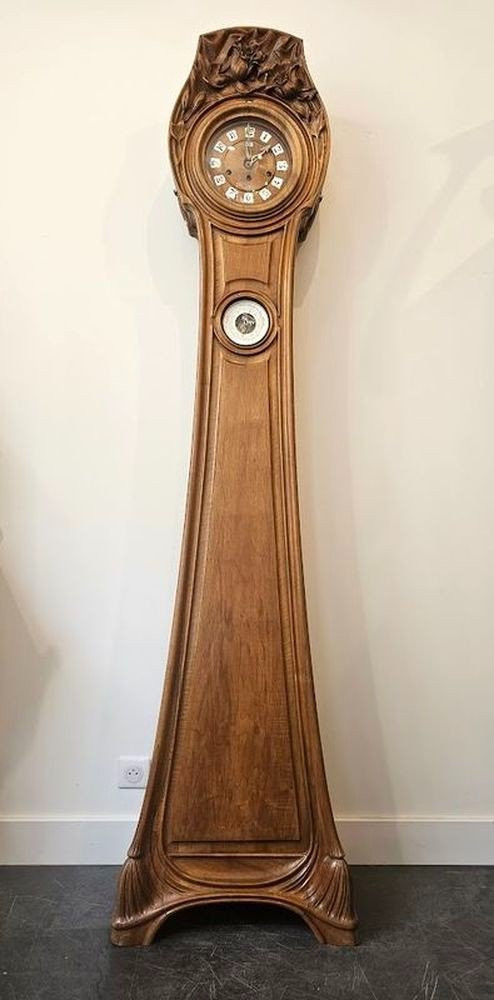 Horloge De Parquet Art Nouveau Camille Gauthier