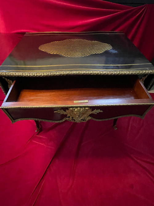 Table bureau époque Napoléon III Bronze doré XIX Eme