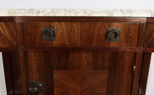 Sideboard in Rosewood and Amaranth, Art Deco – 1930