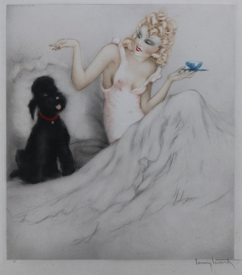 Louis Icart, Morning Cup, Eau Forte Et aquatinte , 1940