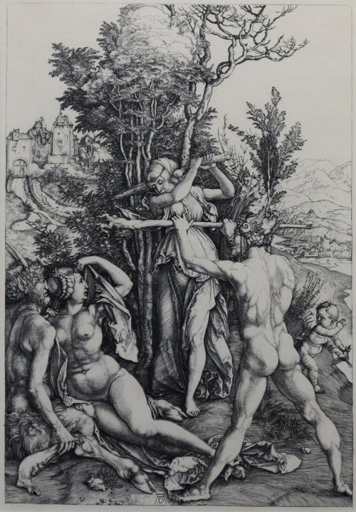 Hercules Or Jealousy, after Albrecht Dürer, Print