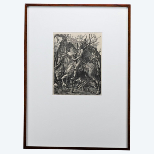 The Knight, The Devil And Death, After Albrecht Dürer, Print