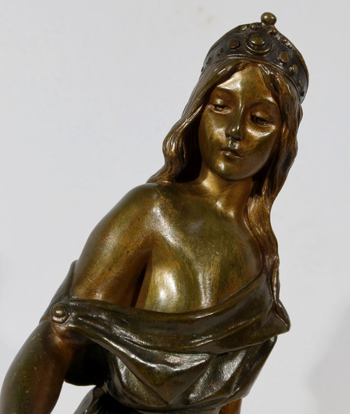 Bronze « Talisman » de E. Villanis – Début XXe