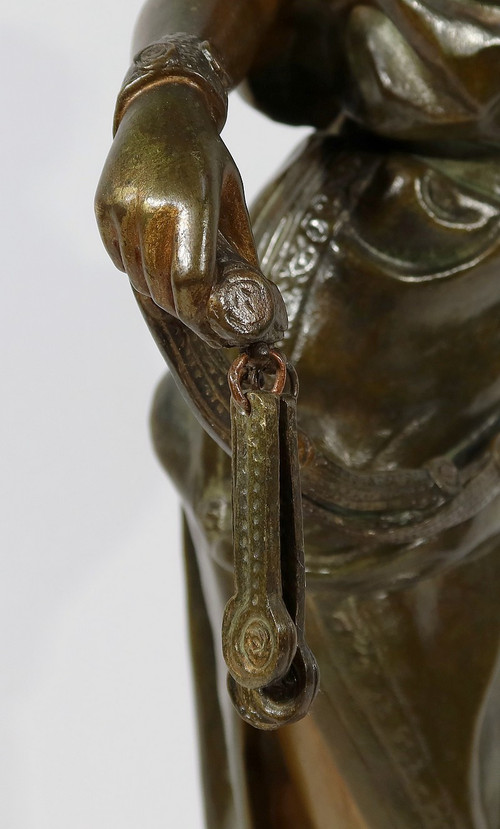 Bronze « Talisman » de E. Villanis – Début XXe