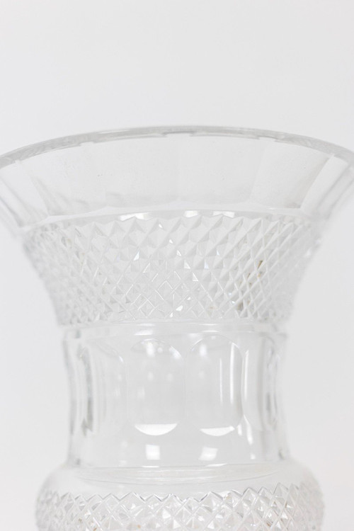 Medici Shaped Crystal Vase, 20th Century, LS5288301A