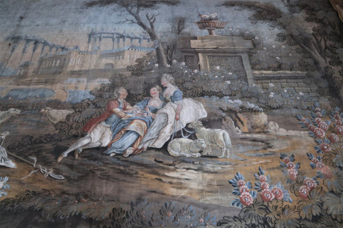 Large Oil On Canvas, Fresco in the 18th Century Style, 260x513cm