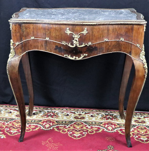 Louis XV Style Marble Top Table