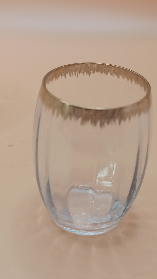 6 Daum liqueur glasses