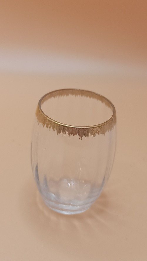 6 Daum liqueur glasses