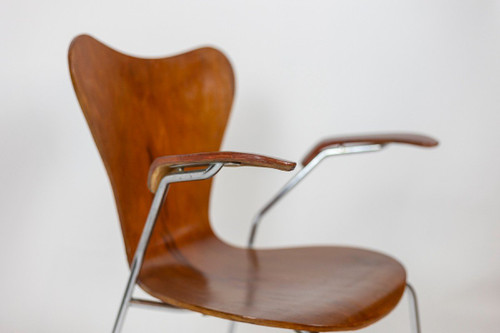 Arne Jacobsen Pour Fritz Hansen, Fauteuil « Butterfly », Années 1970, LS5103302B