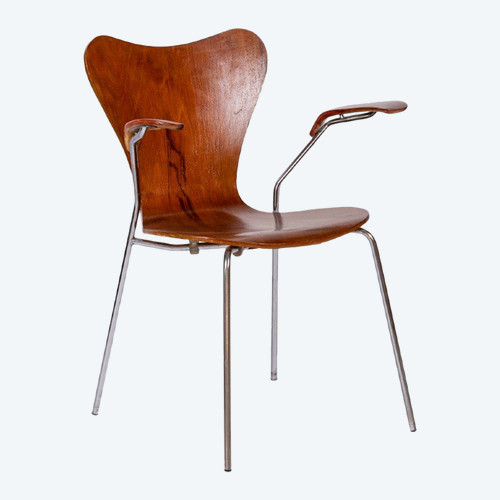 Arne Jacobsen Pour Fritz Hansen, Fauteuil « Butterfly », Années 1970, LS5103302B