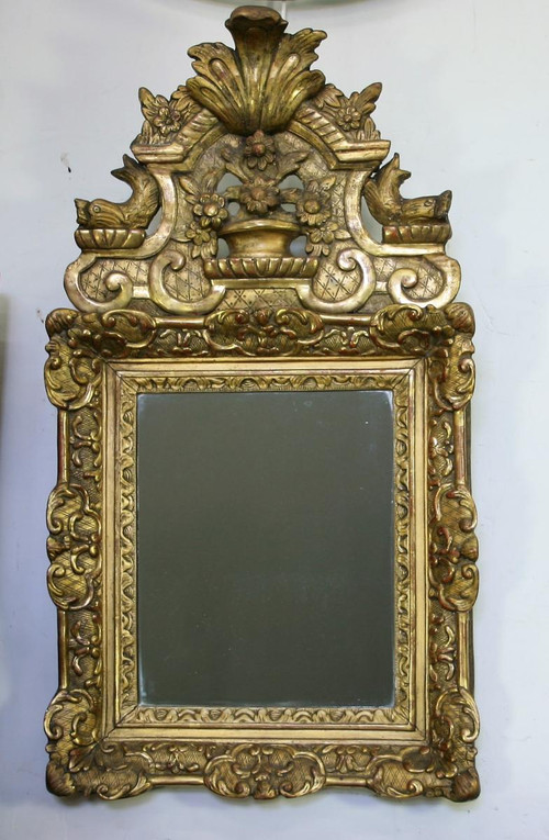 Regency Period Gilt Wood And Stucco Mirror