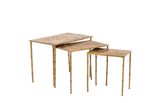 Maison Baguès, Set Of Nesting Tables, 1970s, Ls5068121