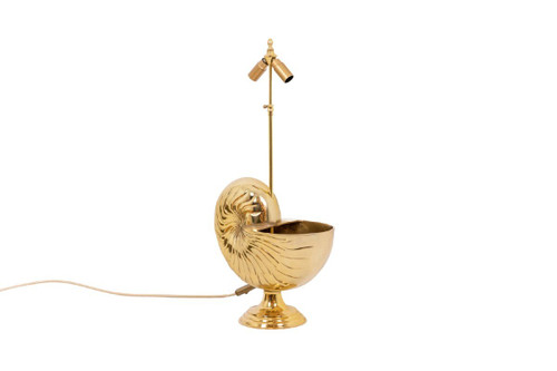 Nautilus lamp in gilded bronze, 1970s, LS4768416