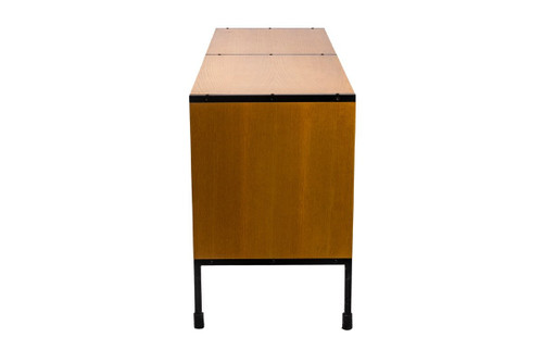 Arp, Credenza in frassino e metallo, anni '50, Ls4714351