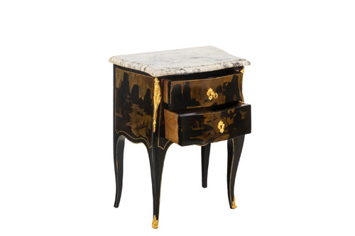 Table De Salon De Style Louis XV En Laque Chinoisante, Circa 1880, Ls4613691