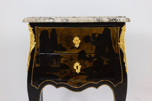 Table De Salon De Style Louis XV En Laque Chinoisante, Circa 1880, Ls4613691