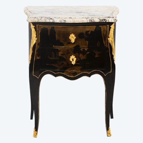 Table De Salon De Style Louis XV En Laque Chinoisante, Circa 1880, Ls4613691