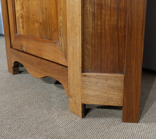 Solid walnut sideboard - Late 19th century