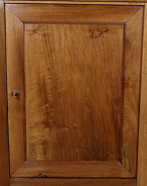 Solid walnut sideboard - Late 19th century