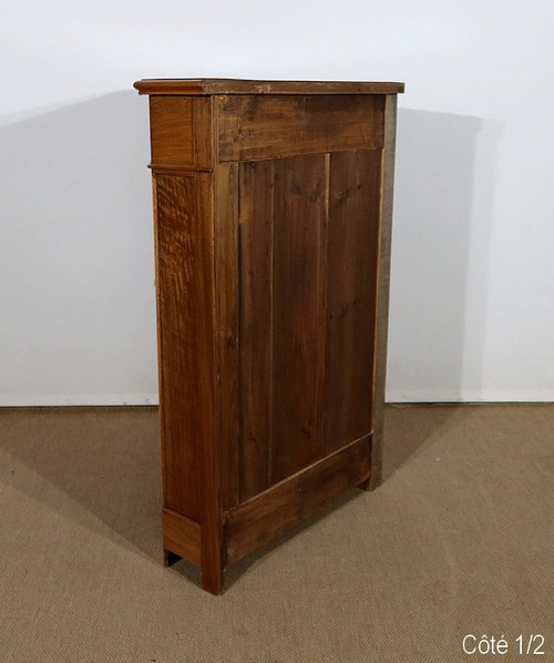 Solid walnut sideboard - Late 19th century