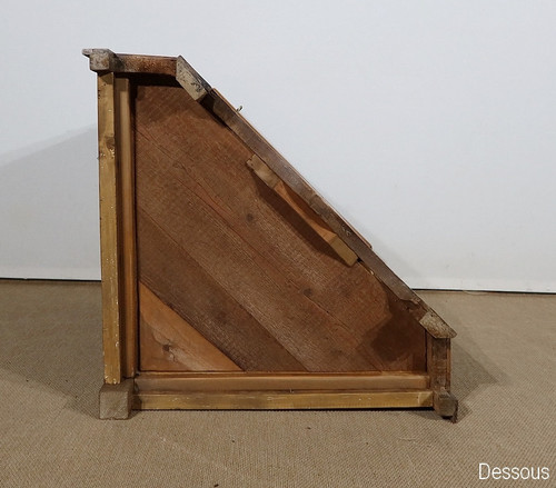 Solid walnut sideboard - Late 19th century