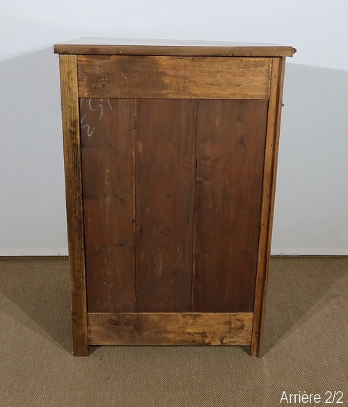 Solid walnut sideboard - Late 19th century