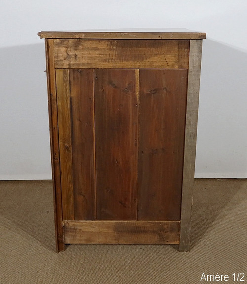 Solid walnut sideboard - Late 19th century