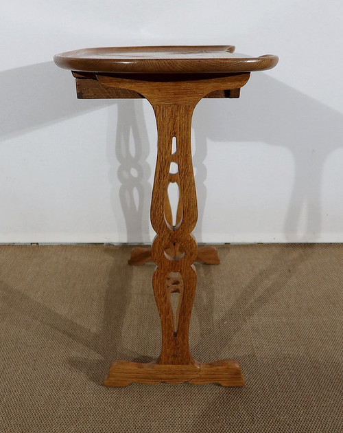 Table de Service volante, in solid Oak - 1900