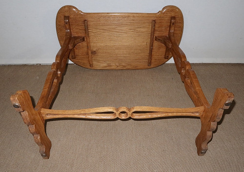 Table de Service volante, in solid Oak - 1900