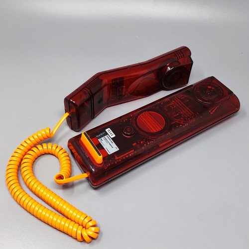 1990 Magnifico Swatch Twin Phone "Deluxe" con scatola originale. Stile Memphis