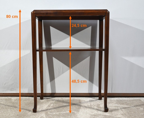 Table Desserte en Ebène, estampillée Majorelle – 1910