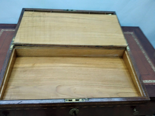 Inlaid writing desk