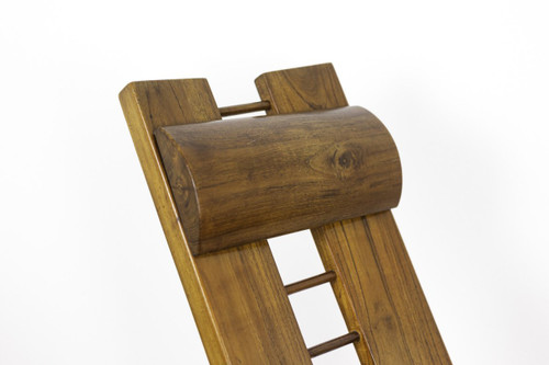 Marcel Ramond, Fauteuil Africaniste En Orme, Années 1980 - Ls4226600