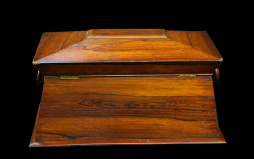 19th century rosewood tea box