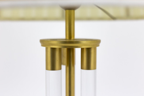 Lampe aus Lucite und vergoldeter Bronze, 1940er Jahre – LS1936731