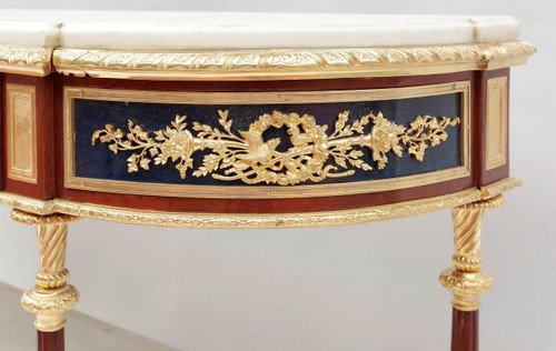 Adam Weisweiler, Louis XVI Style Console Table In Mahogany, 19th Century - LS32059951