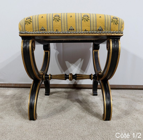 Tabouret Curule, époque Napoléon III – Milieu XIXe