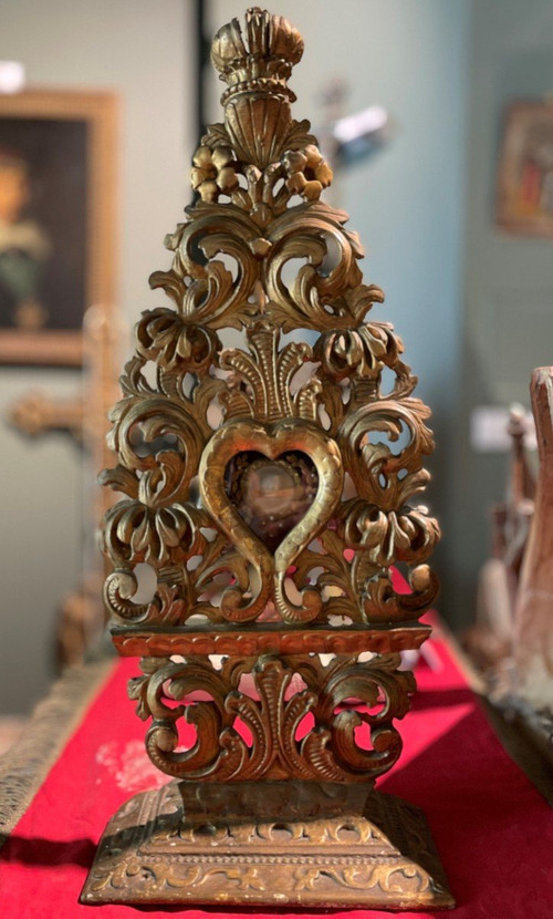 Monstrance Reliquienschrein Des Heiligen Viktoria - 18. Jahrhundert