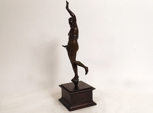 Sculpture Statuette Bronze Goddess Aphrodite Nude Venus Naiad 18th Century