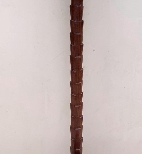 Elephant Floor Lamp In Mahogany 50/60