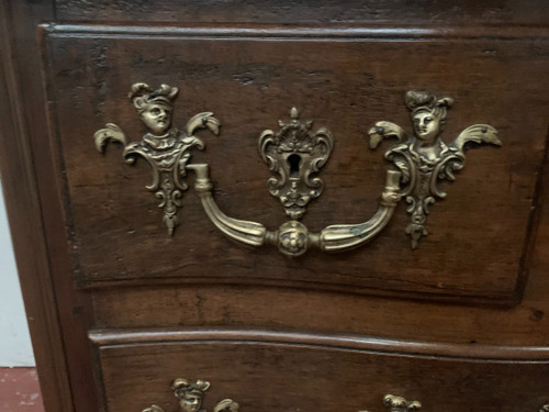 Provincial Commode In Solid Walnut XVIII Century