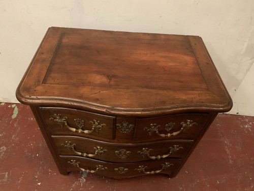 Provincial Commode In Solid Walnut XVIII Century