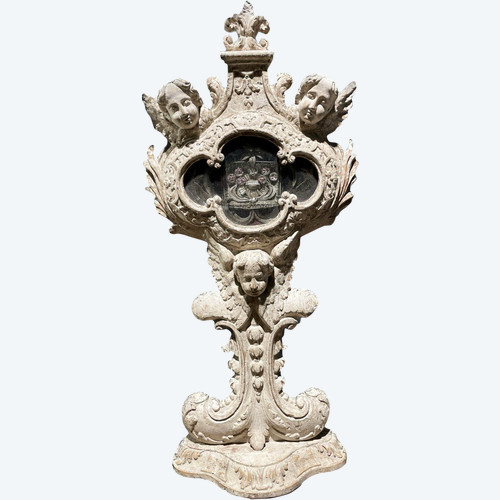 Reliquiario Ostensorio Di San Severino - XVIII Secolo